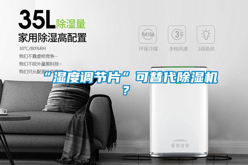 “濕度調節片”可替代除濕機？