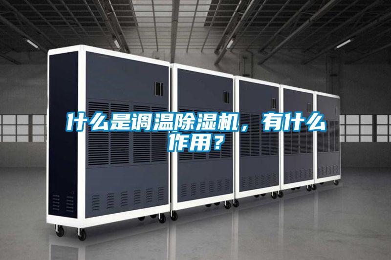 什么是調(diào)溫除濕機，有什么作用？