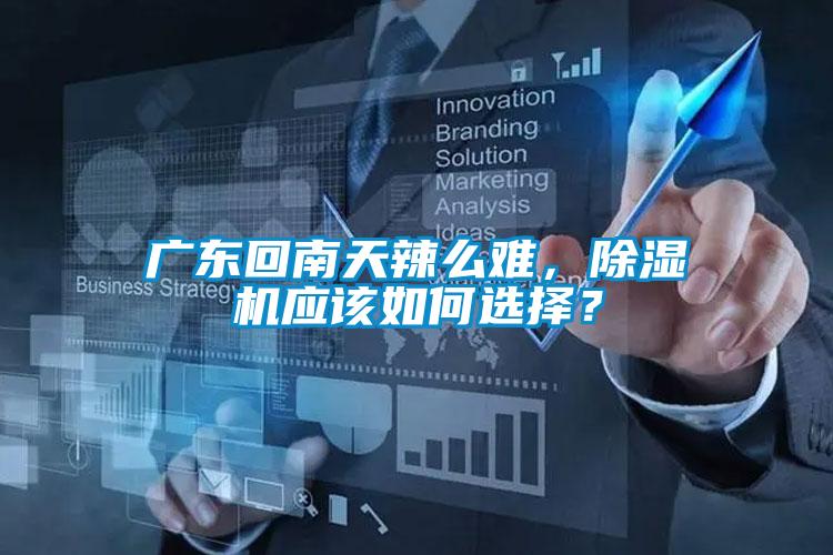 廣東回南天辣么難，除濕機應該如何選擇？