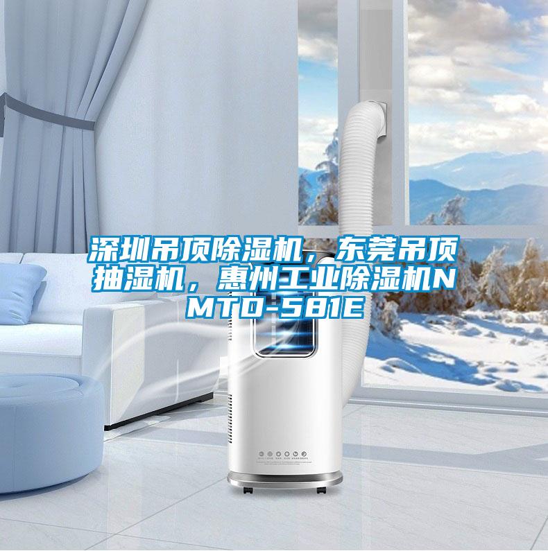 深圳吊頂除濕機，東莞吊頂抽濕機，惠州工業(yè)除濕機NMTD-581E