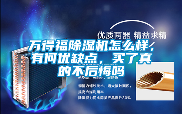 萬(wàn)得福除濕機(jī)怎么樣，有何優(yōu)缺點(diǎn)，買(mǎi)了真的不后悔嗎