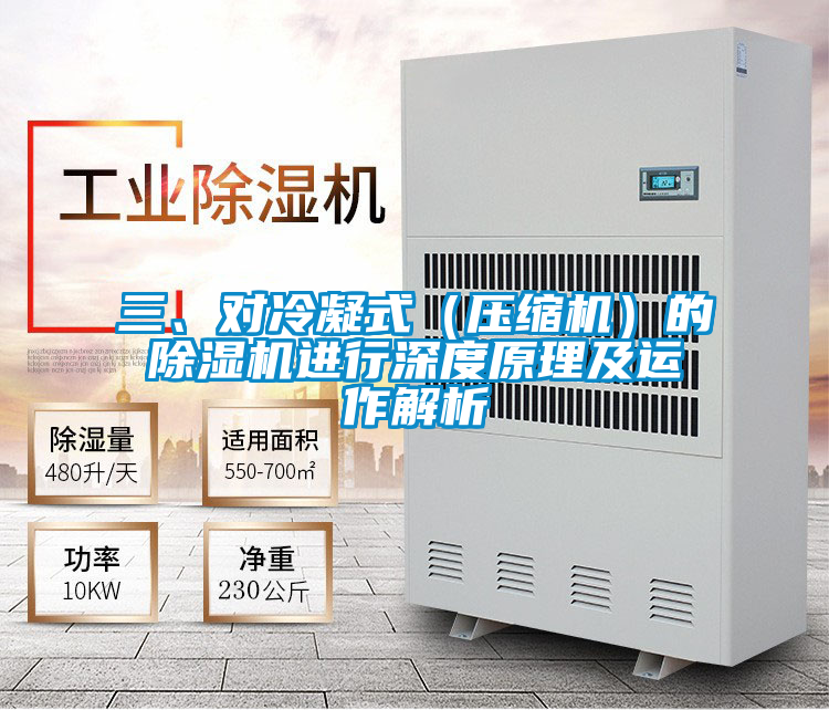 三、對(duì)冷凝式（壓縮機(jī)）的除濕機(jī)進(jìn)行深度原理及運(yùn)作解析