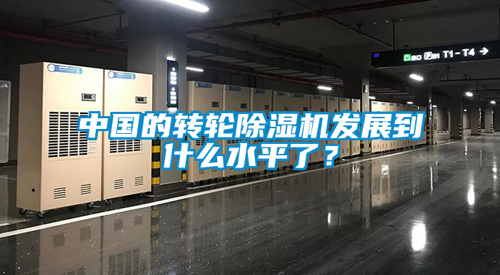 中國的轉輪除濕機發展到什么水平了？