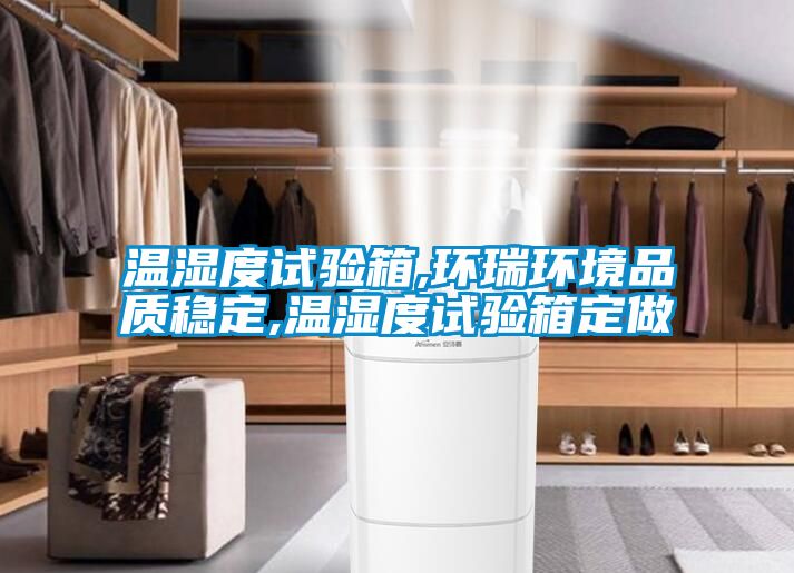 溫濕度試驗箱,環(huán)瑞環(huán)境品質穩(wěn)定,溫濕度試驗箱定做